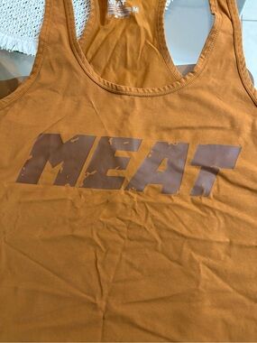 Brand Men's Tank Top in Rust Orange